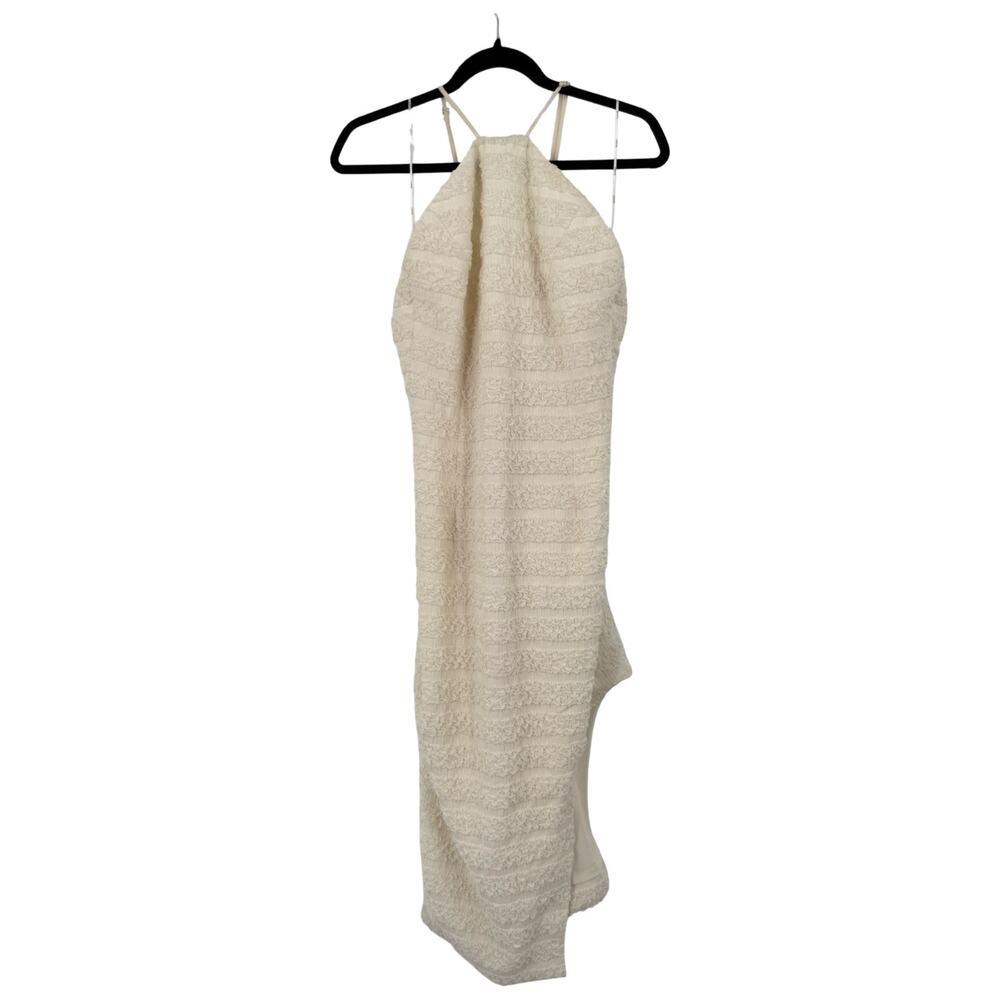 Elliatt Ravish Textured Stripe Open Back Dress Cr… - image 2